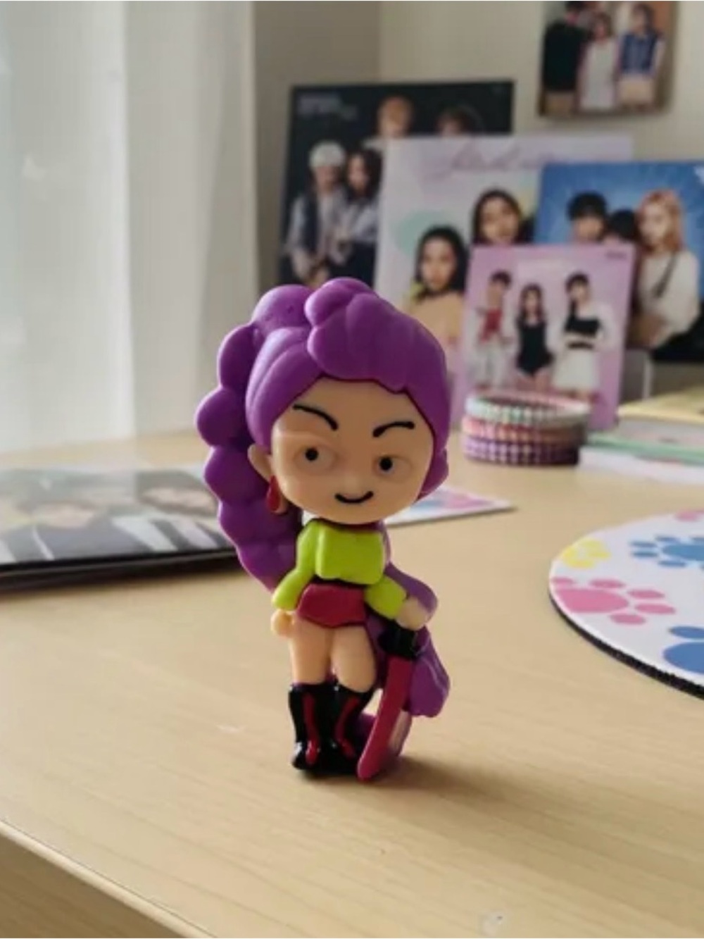 Kpop demon hunters ,Rumi Squishy Toy - Stress Relief Kawaii